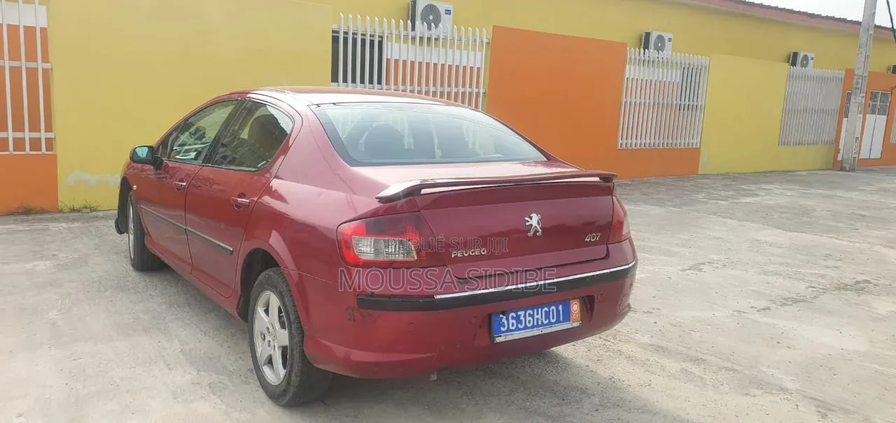 Peugeot 407 2004 Rouge
