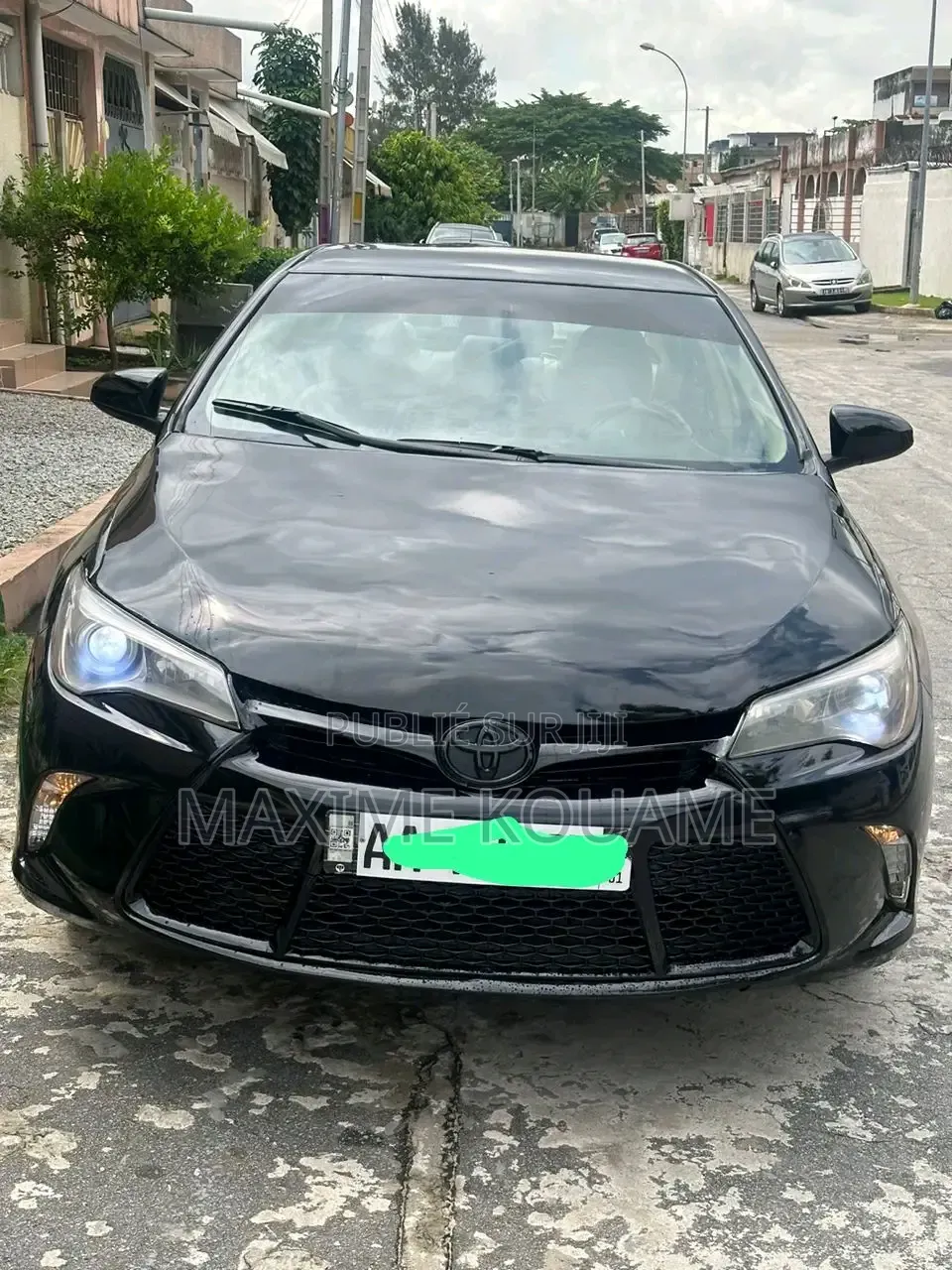 Toyota Camry XLE 4dr Sedan (2.5L 4cyl 6A) 2017 Noir