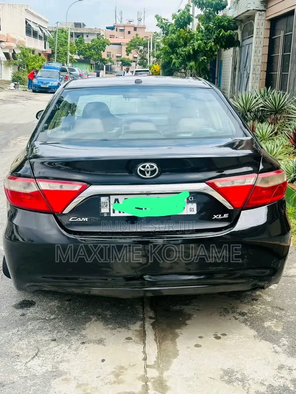 Toyota Camry XLE 4dr Sedan (2.5L 4cyl 6A) 2017 Noir