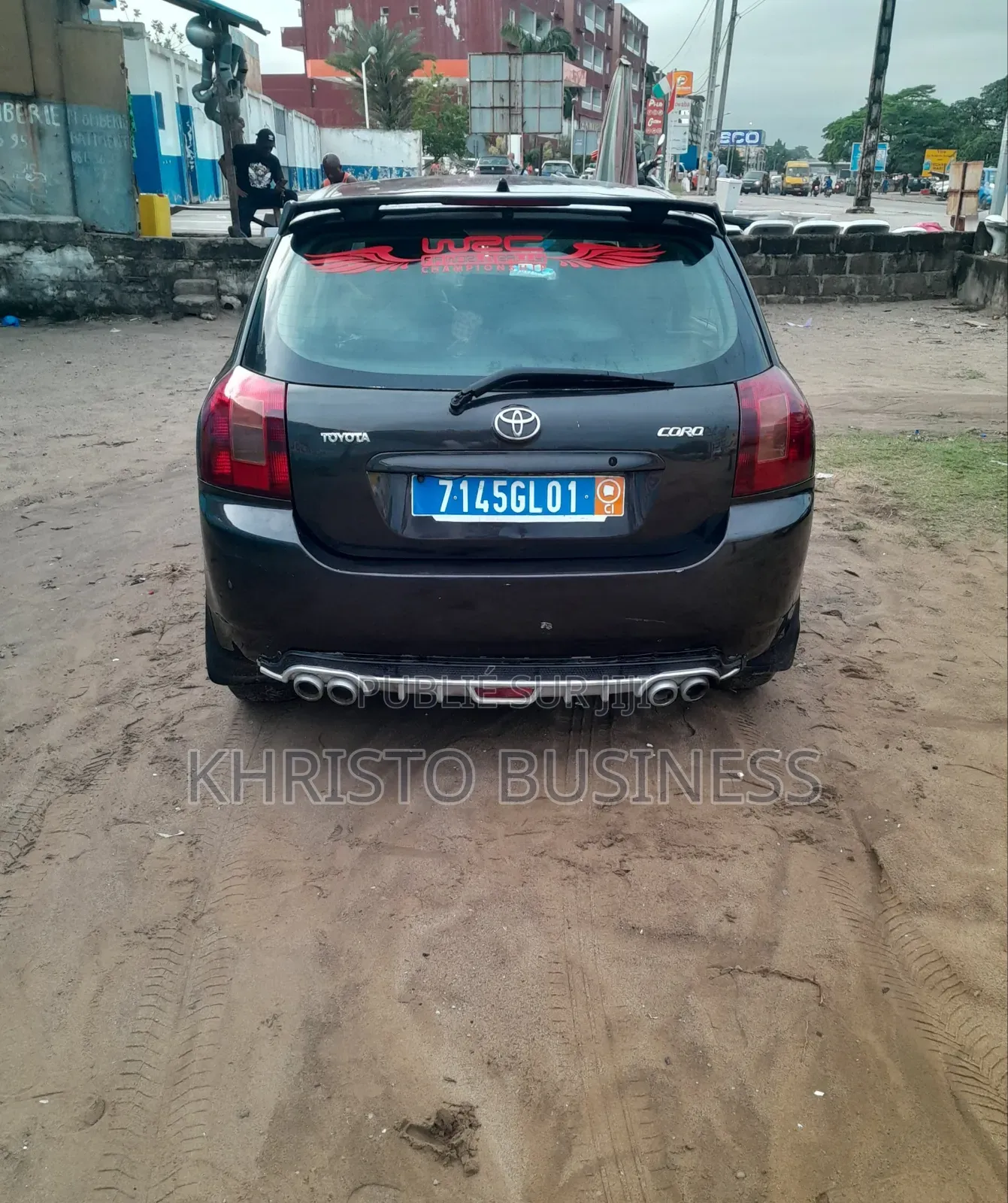 Toyota Corolla 2005 Noir