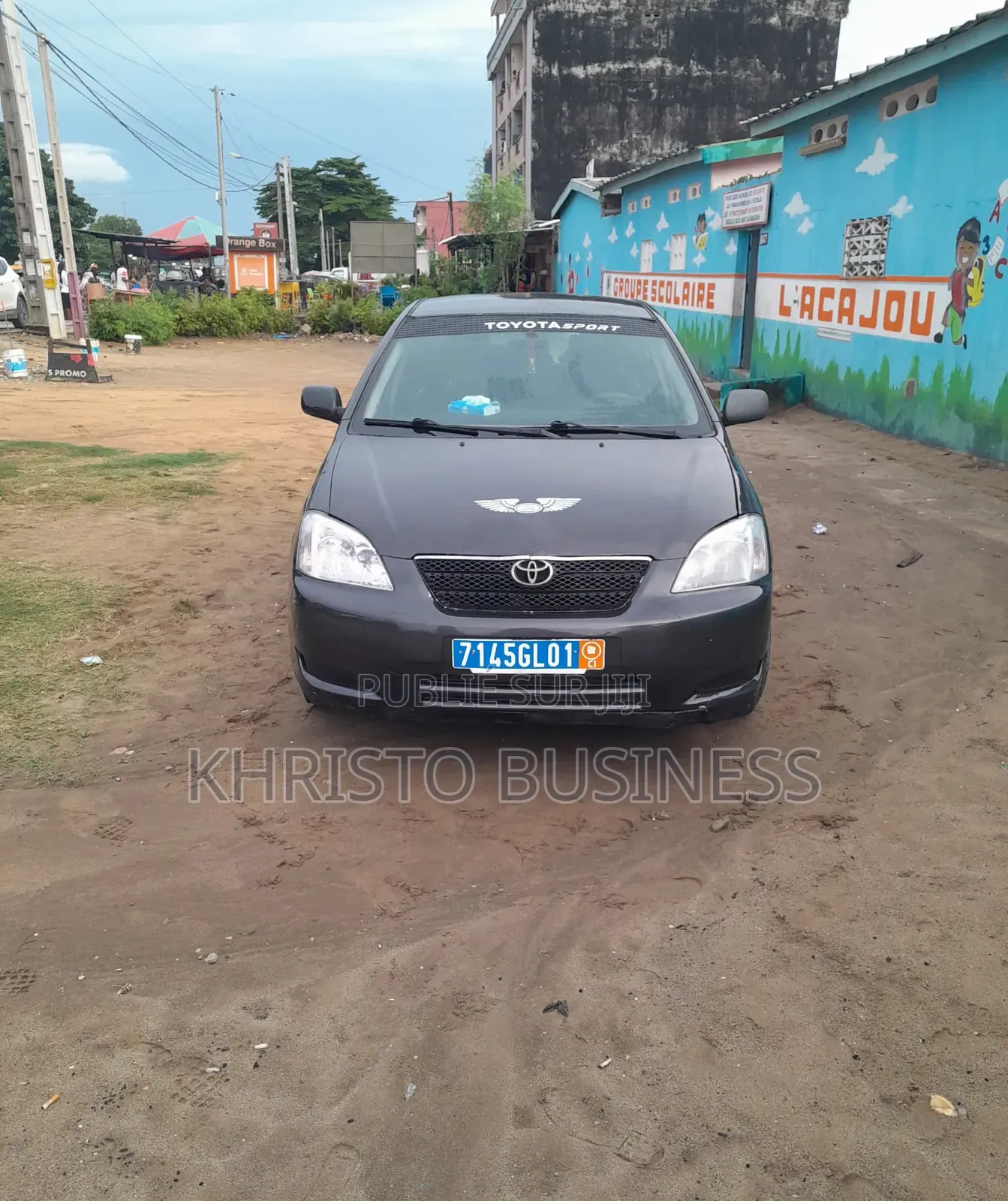 Toyota Corolla 2005 Noir