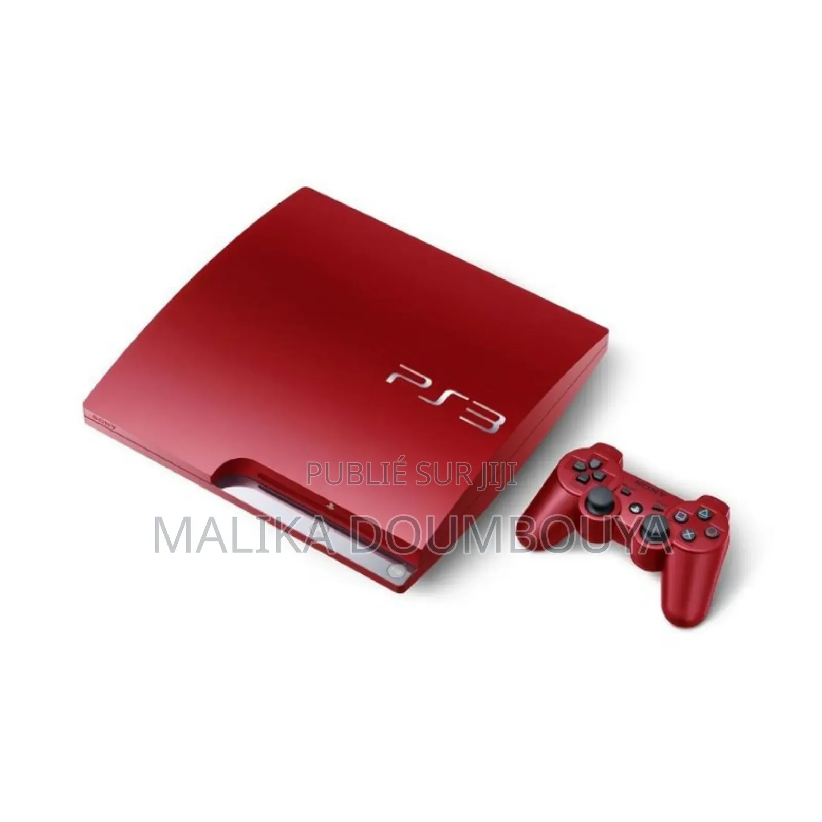 Ps3 Slim Rouge