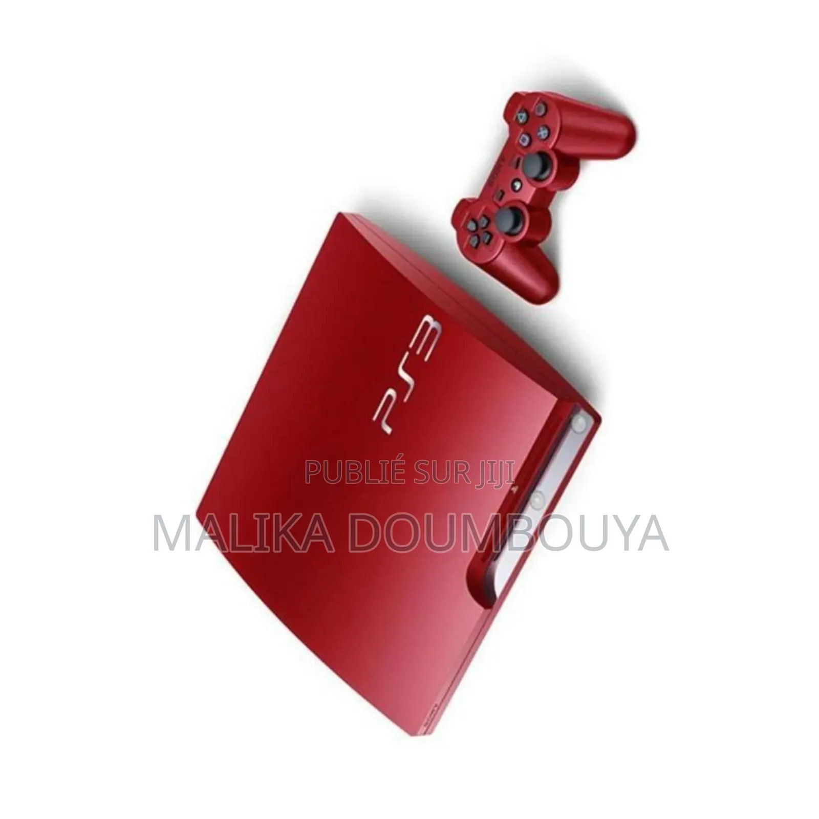 Ps3 Slim Rouge