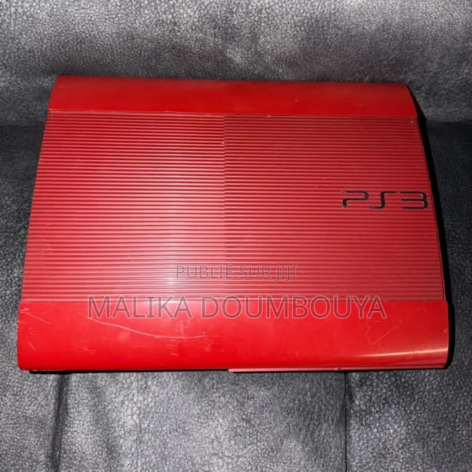 Ps3 Slim Rouge