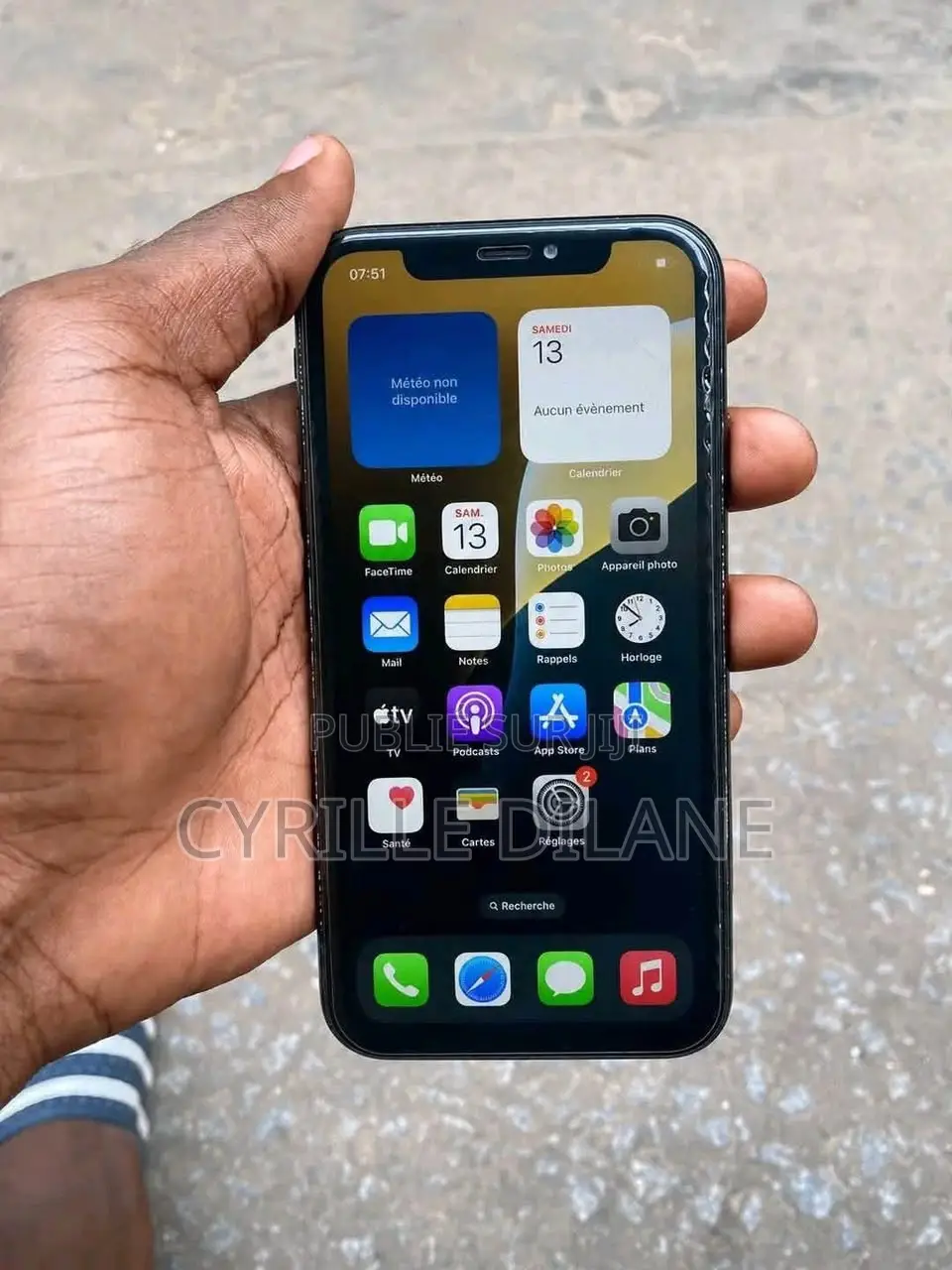 Nouveau Apple iPhone XR 128 GB Noir