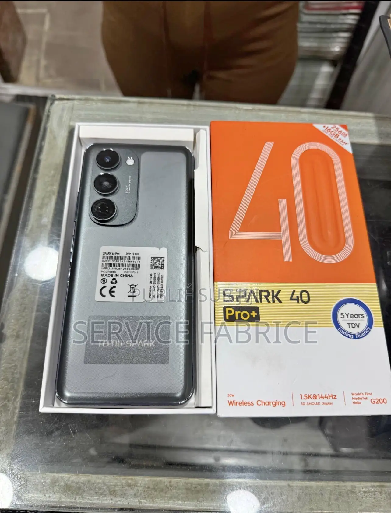 Nouveau Tecno Spark 40 128 GB Autre