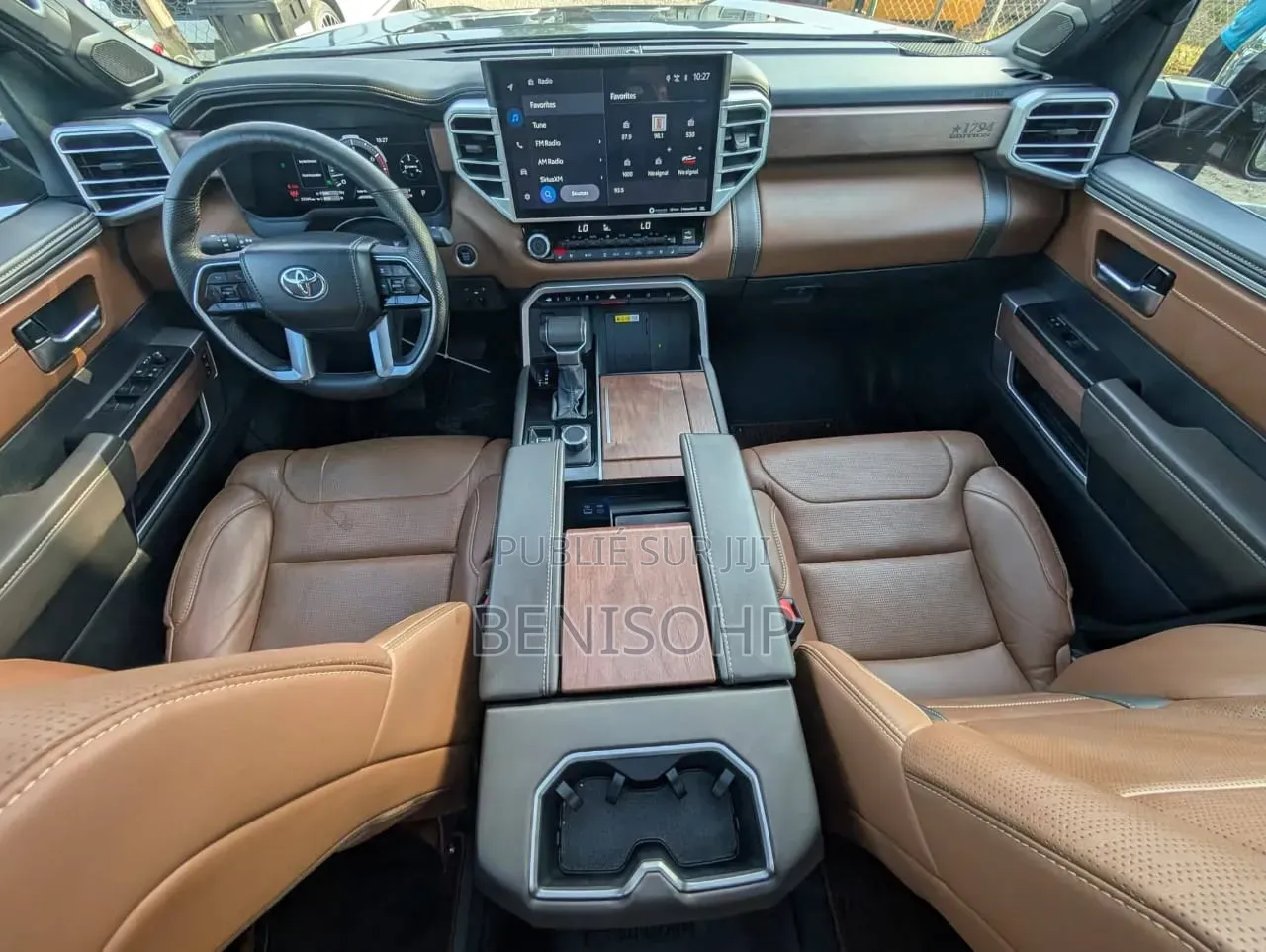 Nouveau Toyota Tundra Hybrid 2025 Noir