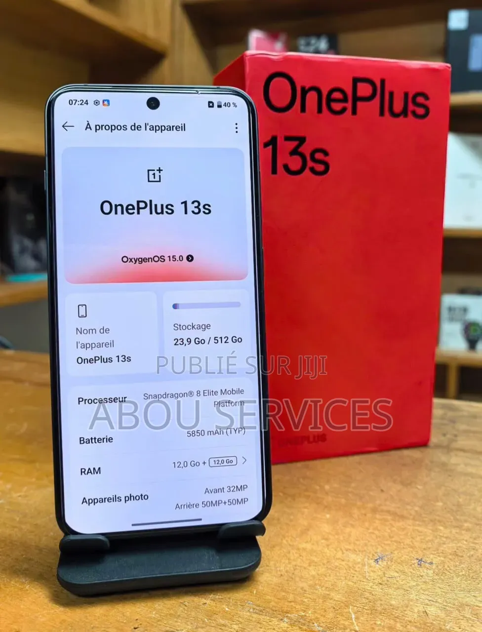 Nouveau OnePlus 13s 512 GB Autre