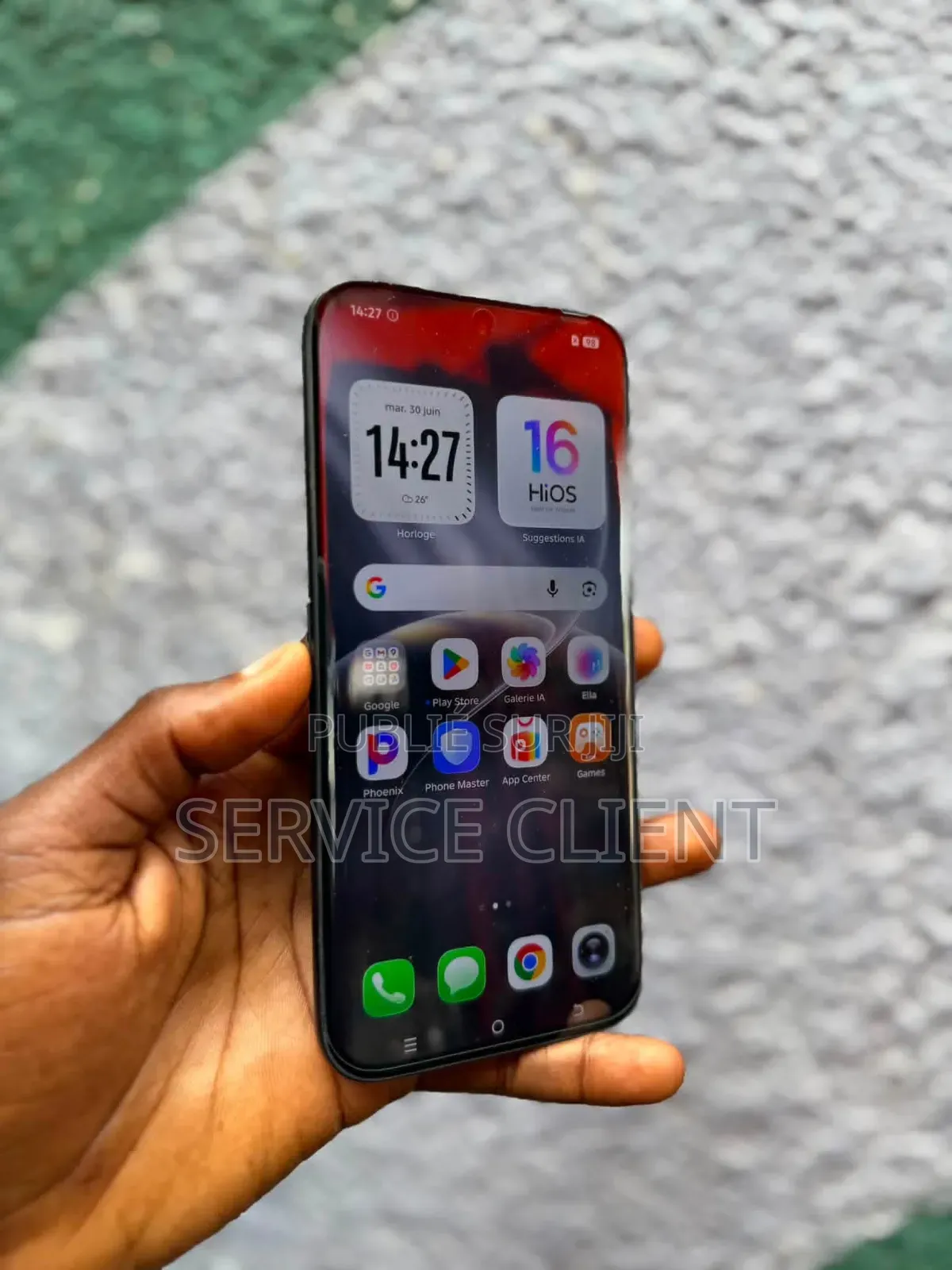 Nouveau Tecno Spark 40 256 GB Noir