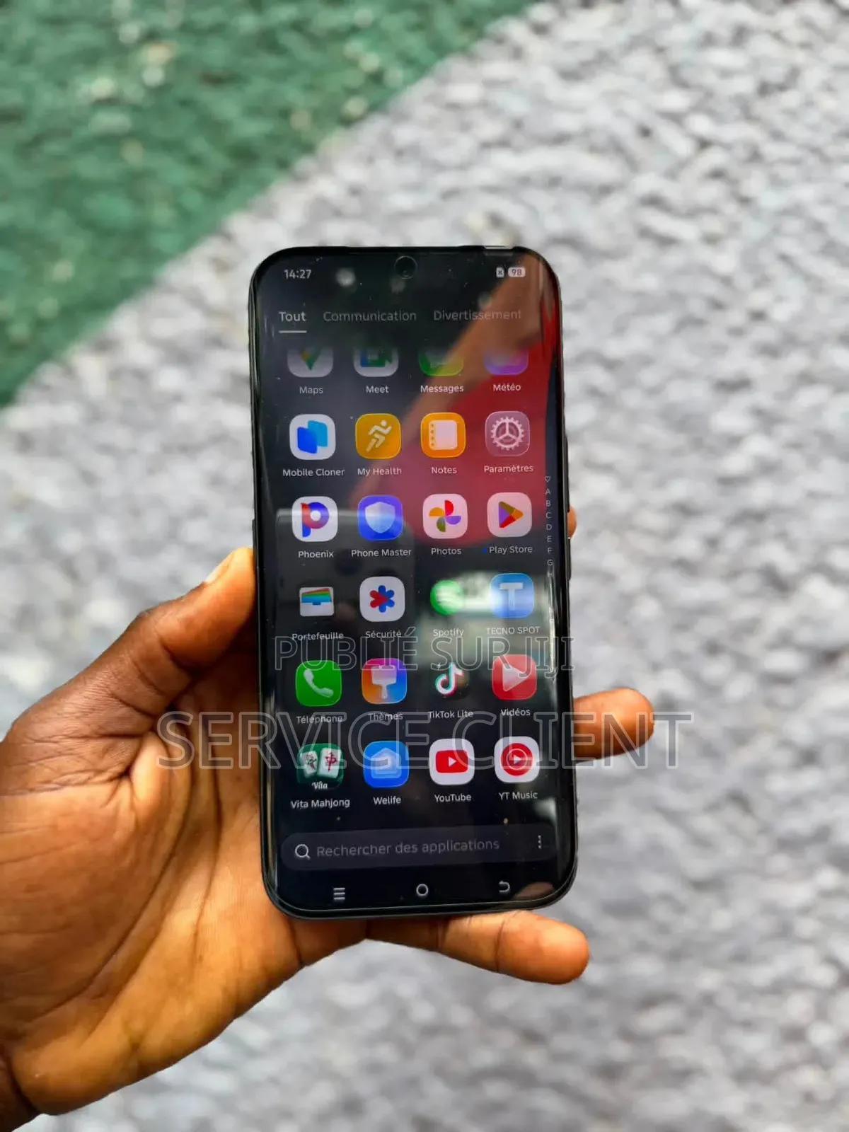 Nouveau Tecno Spark 40 256 GB Noir