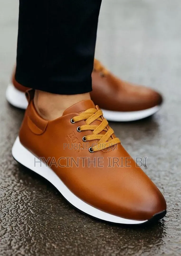  Hugo Boss Matiere Cuir Authentique Originale Qualite Irréprochabl