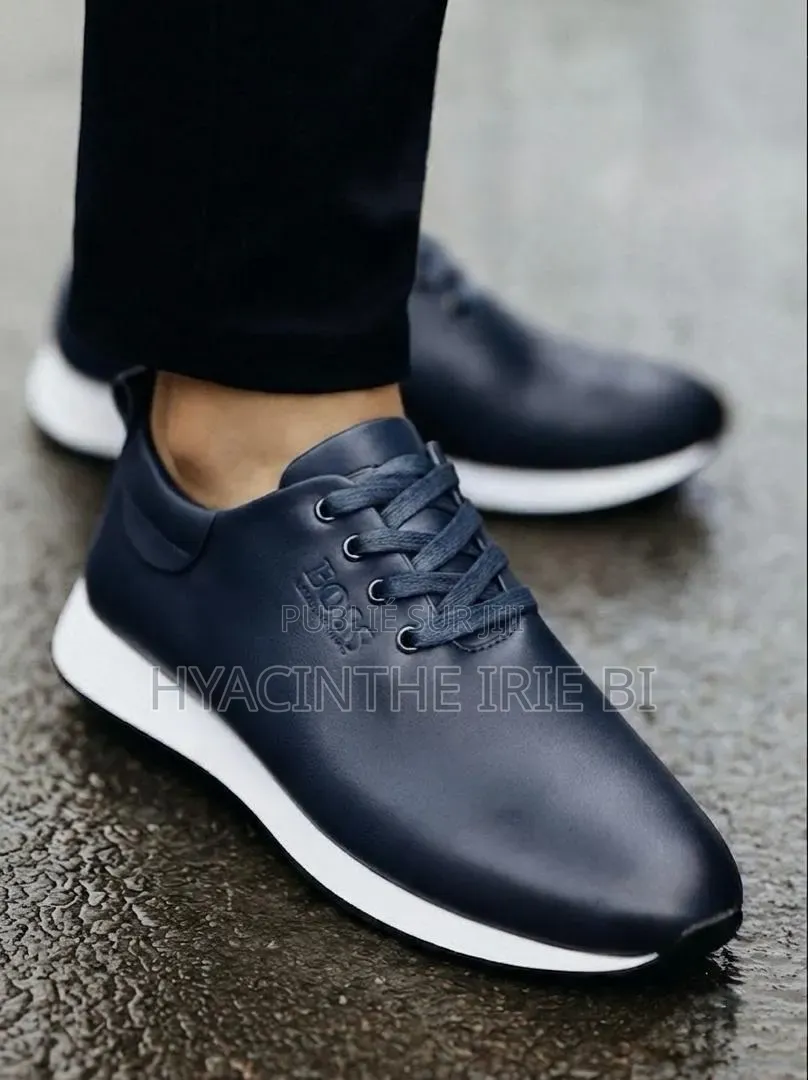  Hugo Boss Matiere Cuir Authentique Originale Qualite Irréprochabl