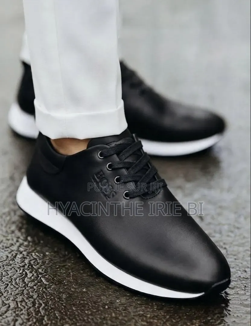  Hugo Boss Matiere Cuir Authentique Originale Qualite Irréprochabl