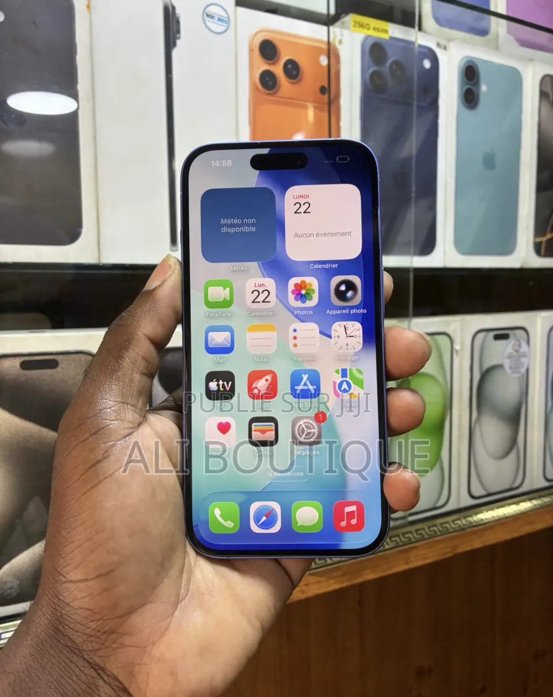 Nouveau Apple iPhone 16 512 GB Bleu