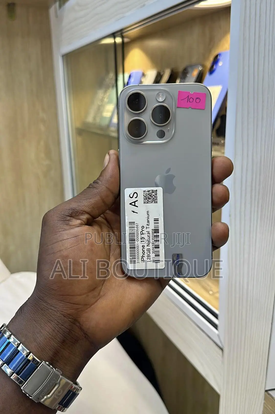 Nouveau Apple iPhone 15 Pro 256 GB Argenté