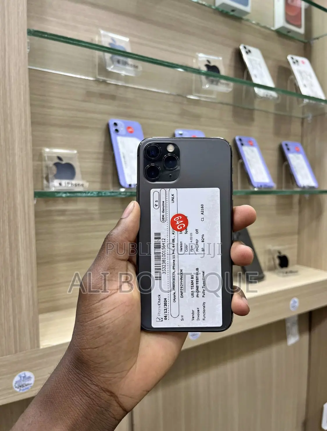 Nouveau Apple iPhone 11 Pro 256 GB Noir