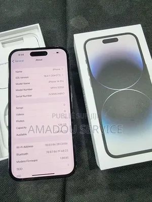 Nouveau Apple iPhone 14 Pro 256 GB Blanc