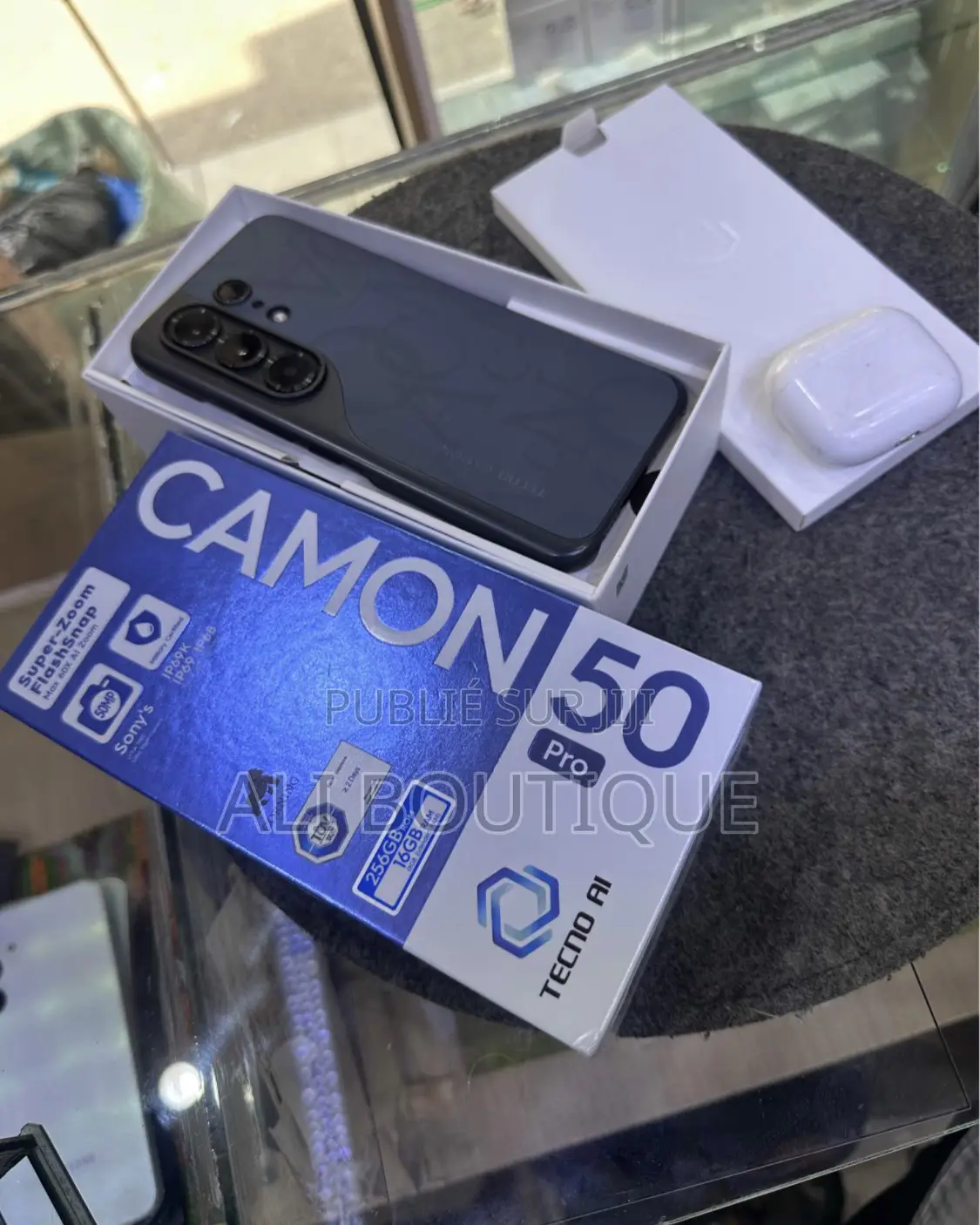 Nouveau Tecno Camon 50 Pro 256 GB Noir