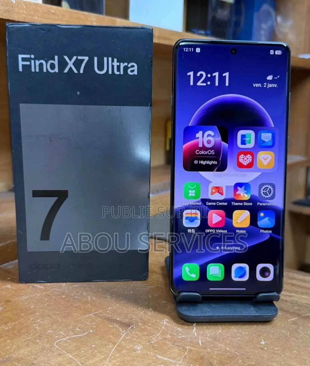 Nouveau Oppo Find X7 Ultra 512 GB Autre