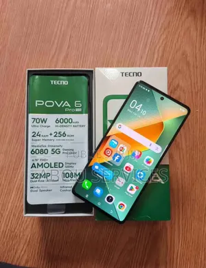 Nouveau Tecno Pova 6 Pro 5G 256 GB Autre