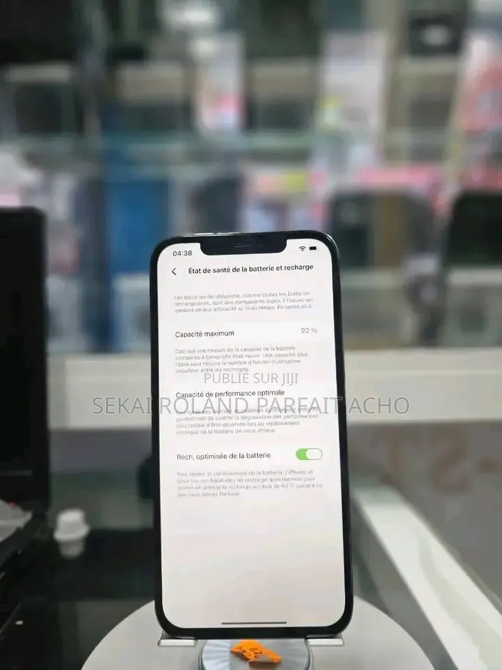 Nouveau Apple iPhone 12 Pro Max 128 GB Noir