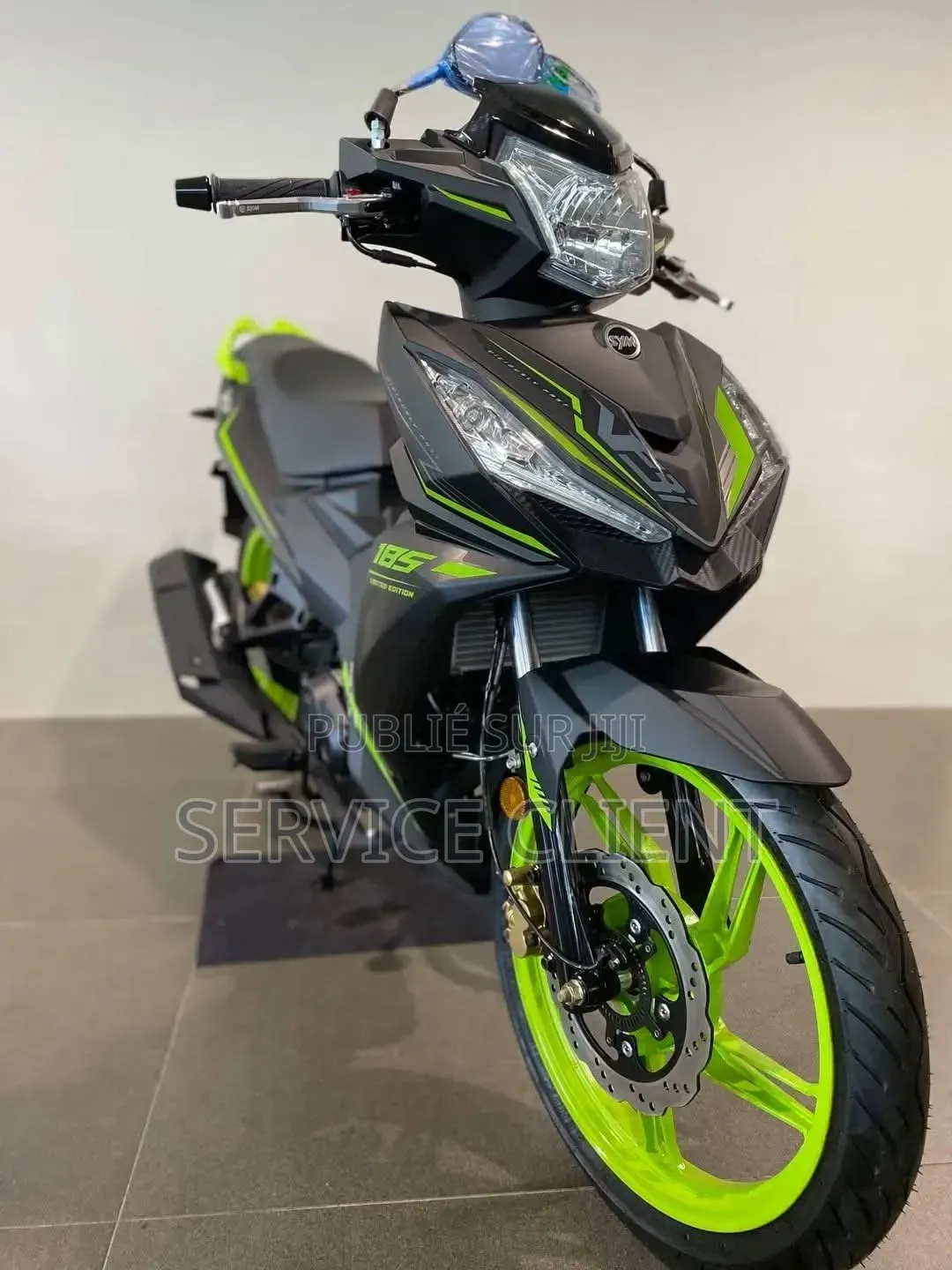 Nouveau Yamaha YBR125 2020 Vert