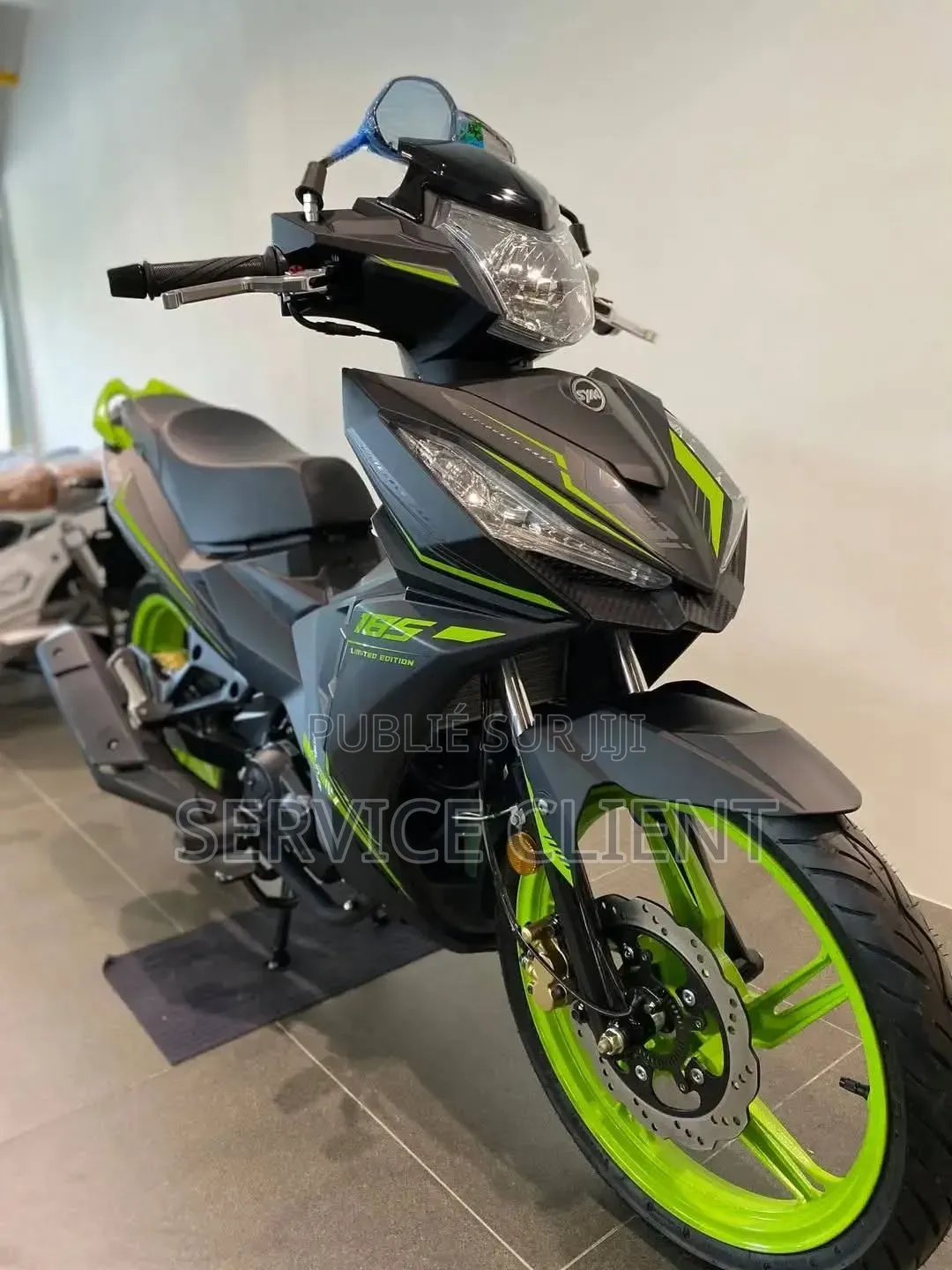 Nouveau Yamaha YBR125 2020 Vert