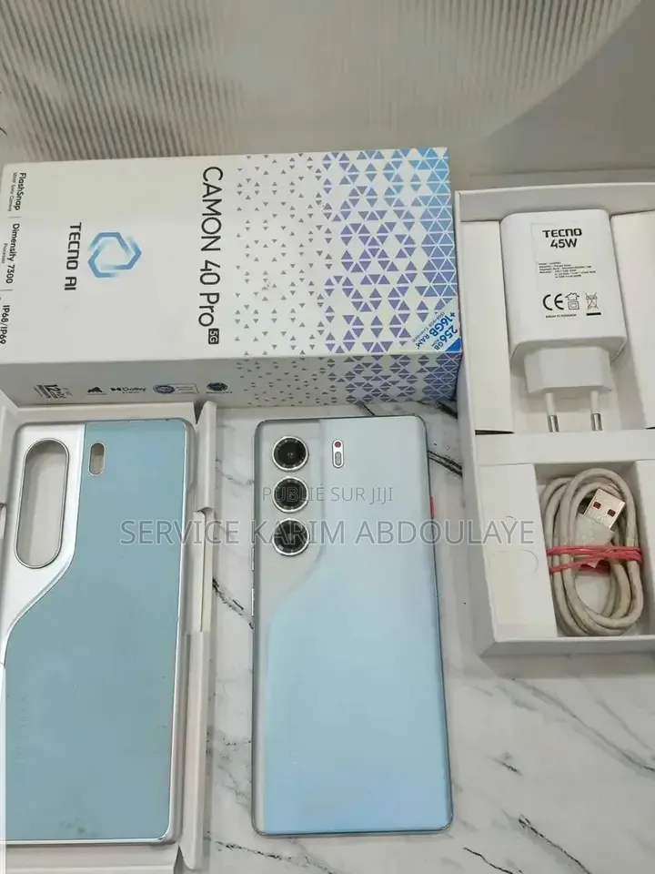 Nouveau Tecno Camon 40 256 GB Gris
