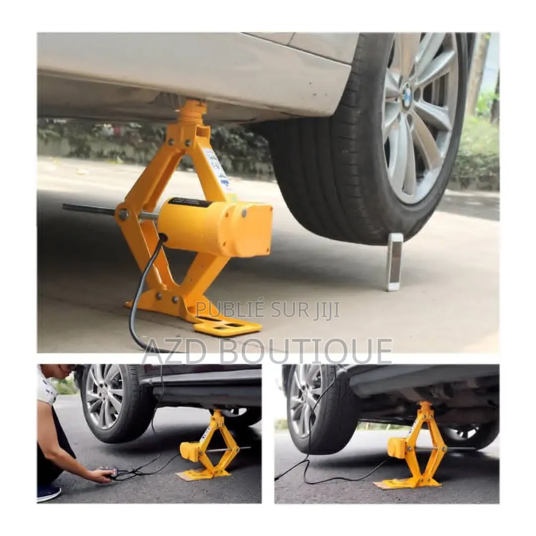 Cric De Voiture Électrique Capacité 3 Tonnes