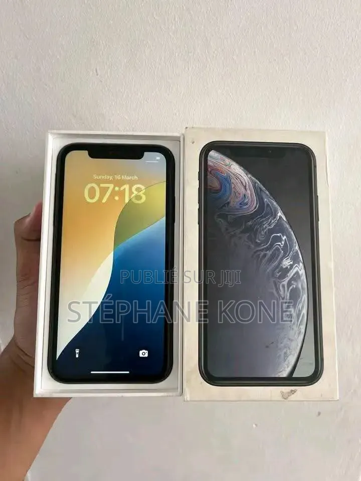 Nouveau Apple iPhone XR 128 GB Argenté