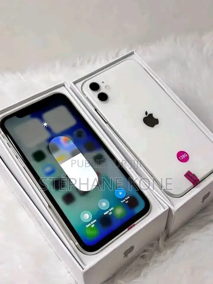 Nouveau Apple iPhone 11 128 GB Argenté