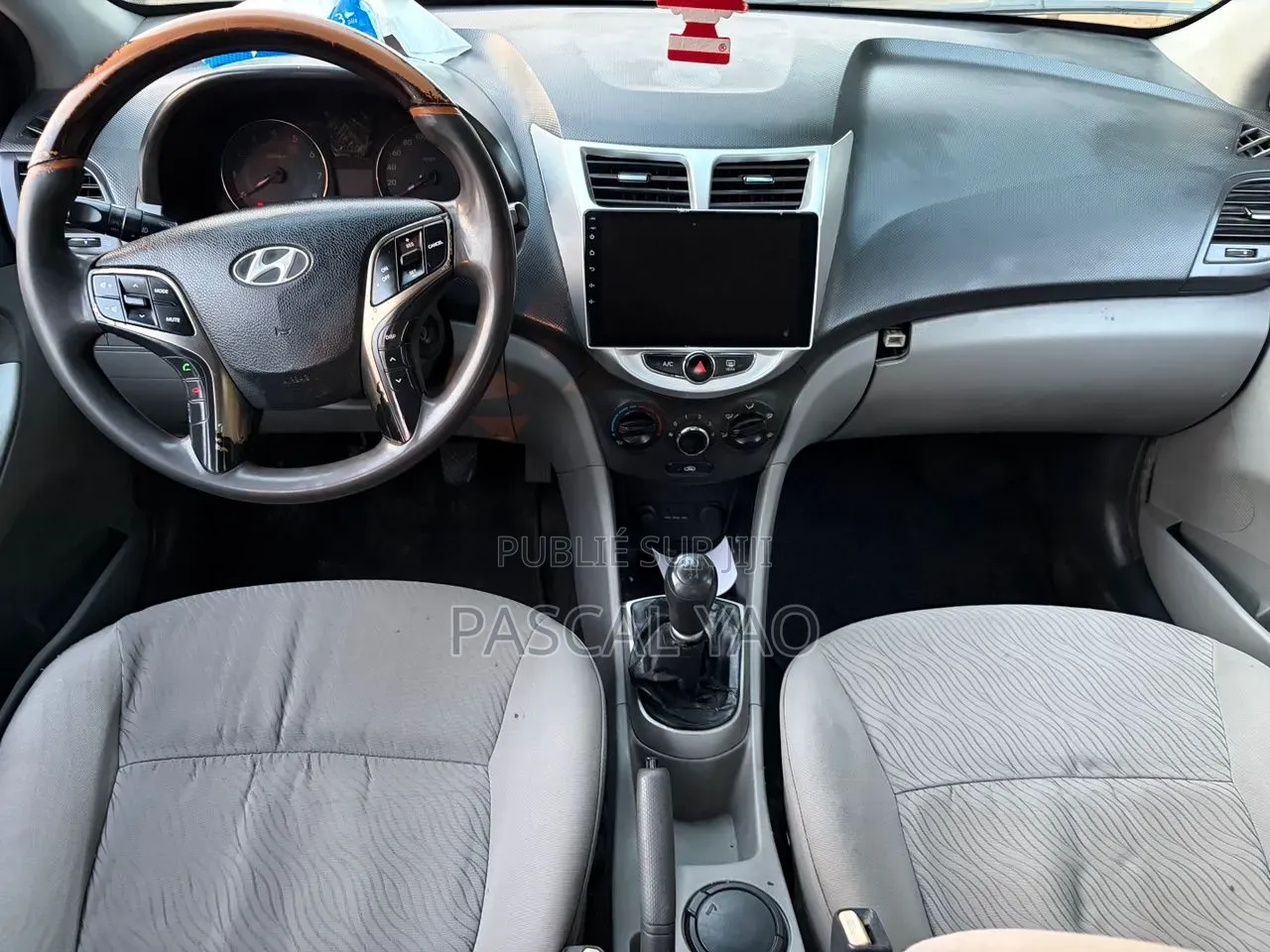 Hyundai Accent 2013 Bleu