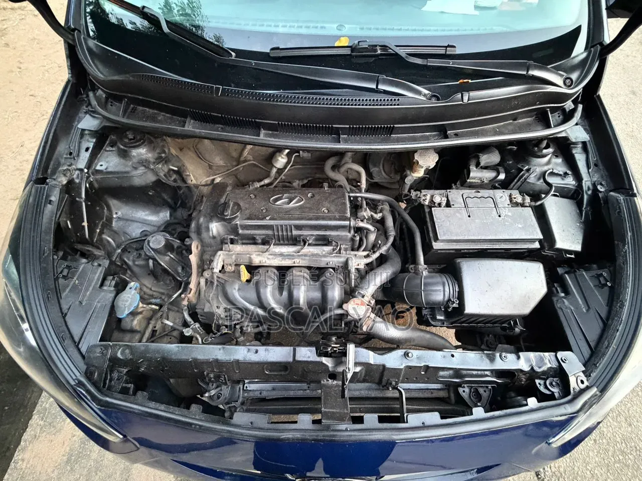 Hyundai Accent 2013 Bleu