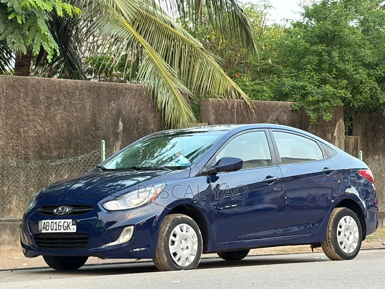 Hyundai Accent 2013 Bleu