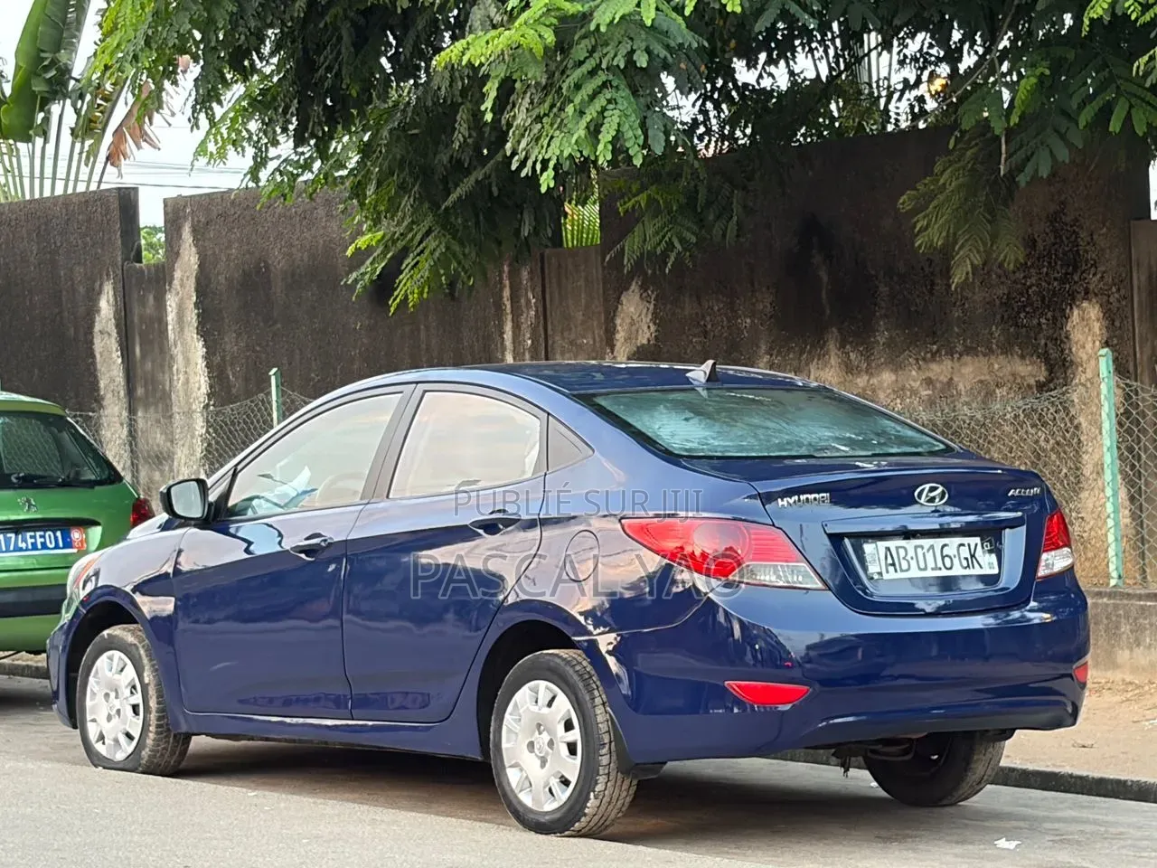 Hyundai Accent 2013 Bleu