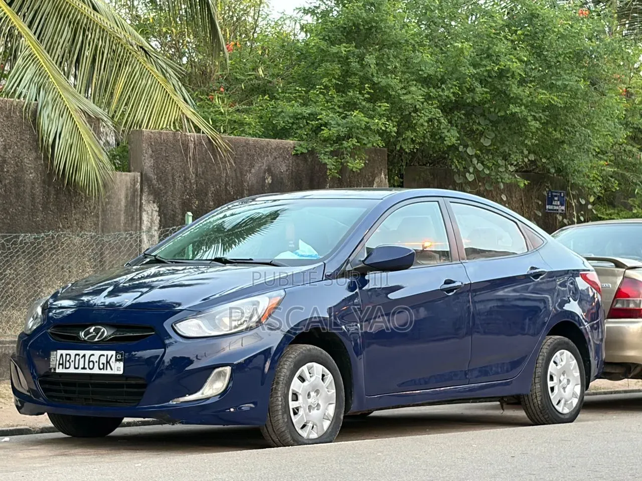 Hyundai Accent 2013 Bleu