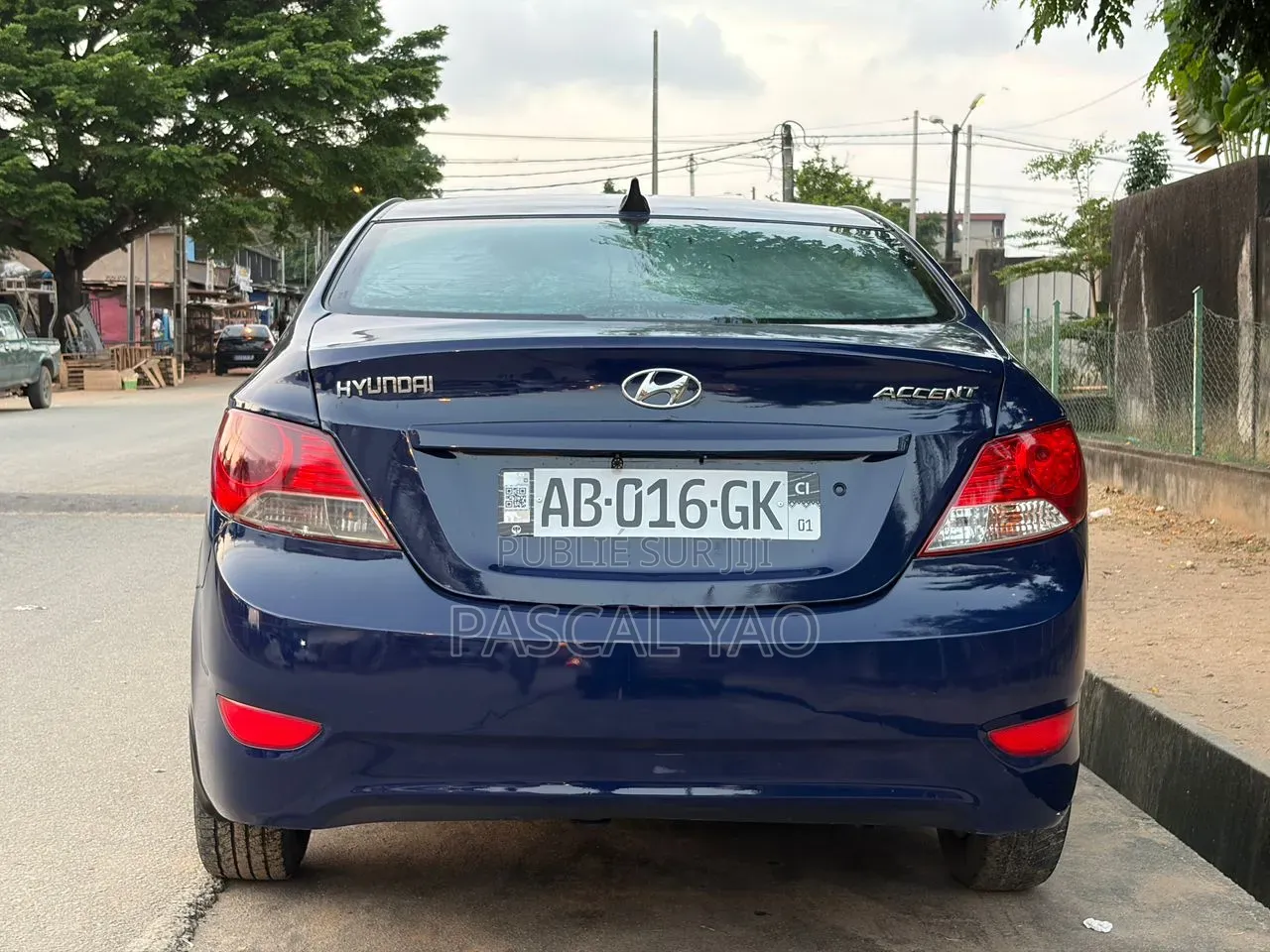 Hyundai Accent 2013 Bleu