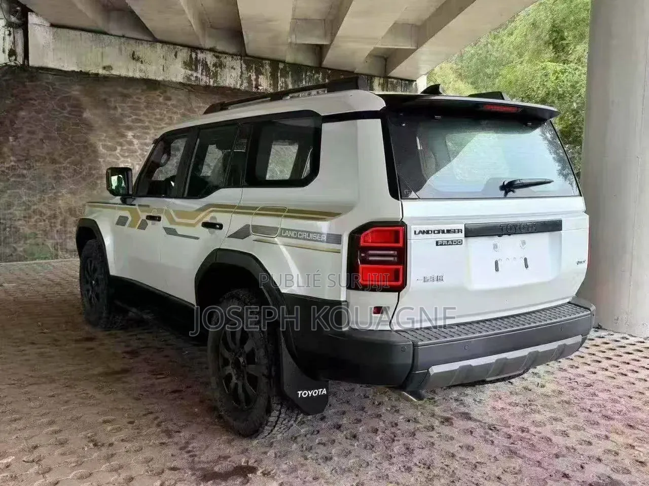 Toyota Land Cruiser Prado 2026 Blanc