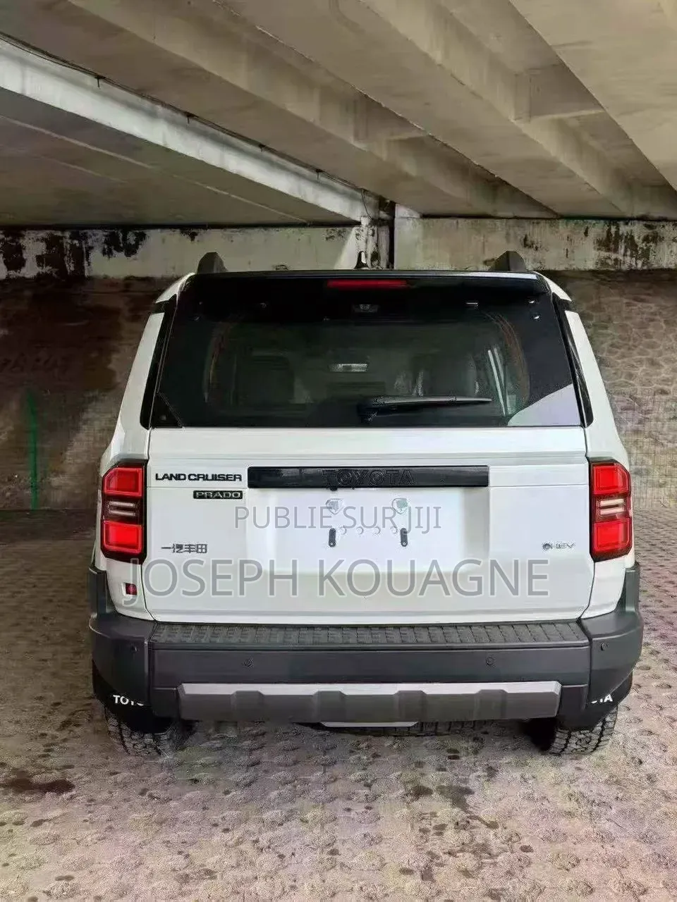 Toyota Land Cruiser Prado 2026 Blanc