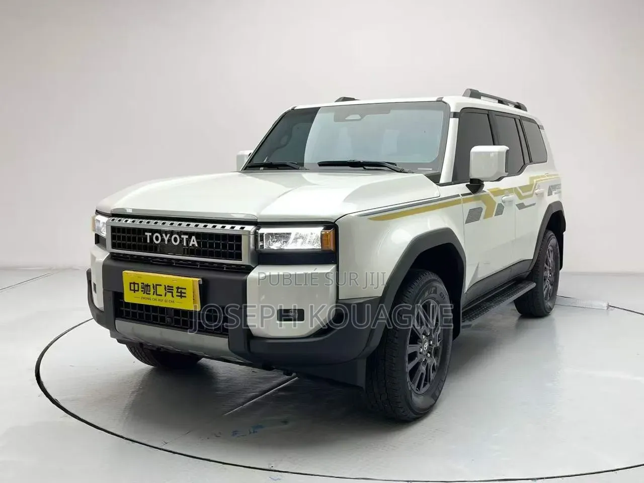 Nouveau Toyota Land Cruiser Prado 2026 Blanc