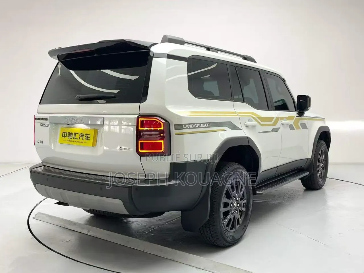 Nouveau Toyota Land Cruiser Prado 2026 Blanc