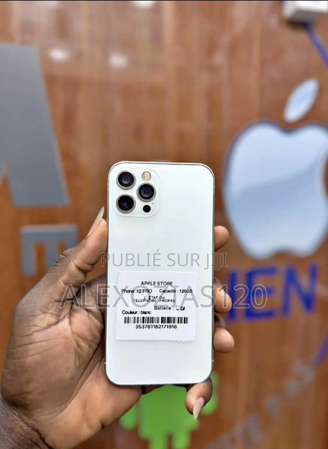 Nouveau Apple iPhone 12 Pro 128 GB Blanc