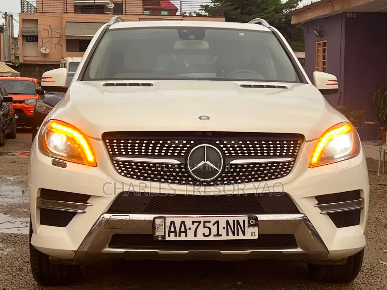 Mercedes-Benz M Class 2015 Blanc