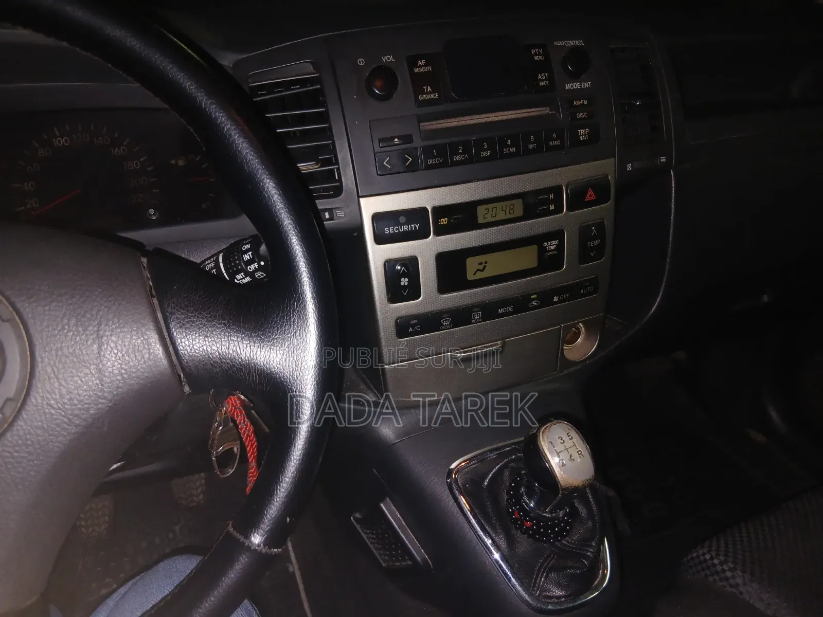 Toyota Corolla 2002 Noir Mat