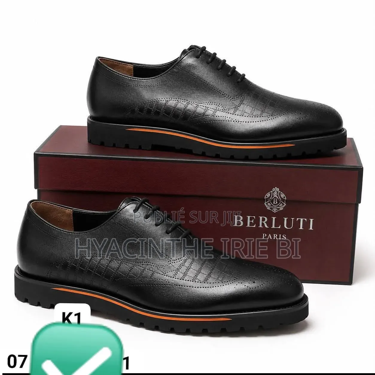 Berluti Paris Authentique Original Qualite Irréprochable