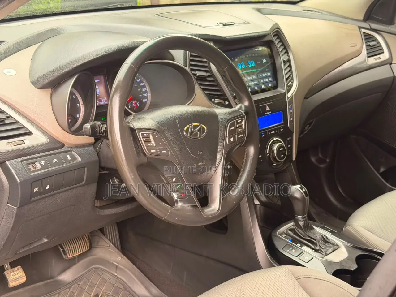 Hyundai Santa Fe 2013 Bleu