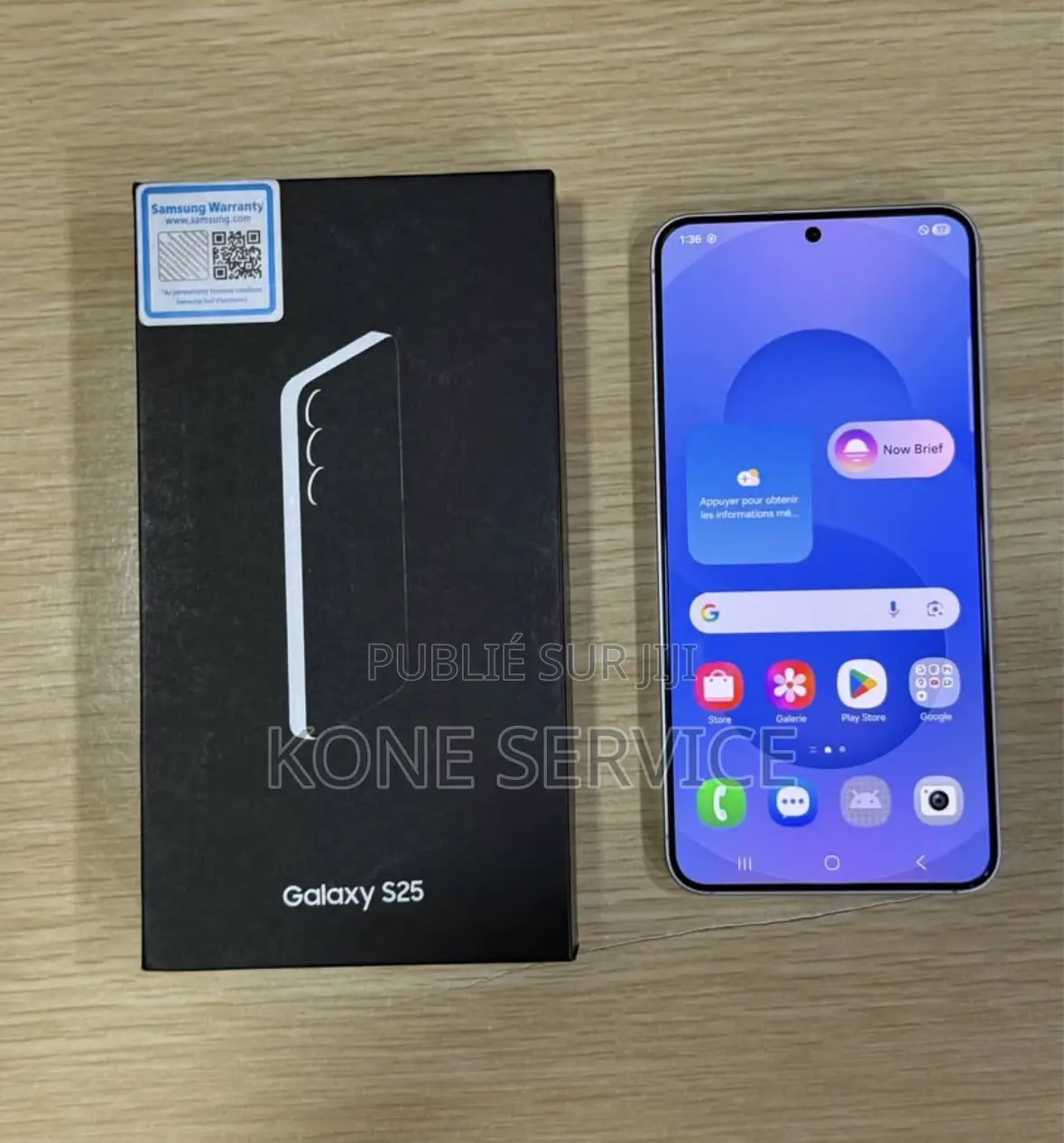 Nouveau Samsung Galaxy S25 256 GB Gris
