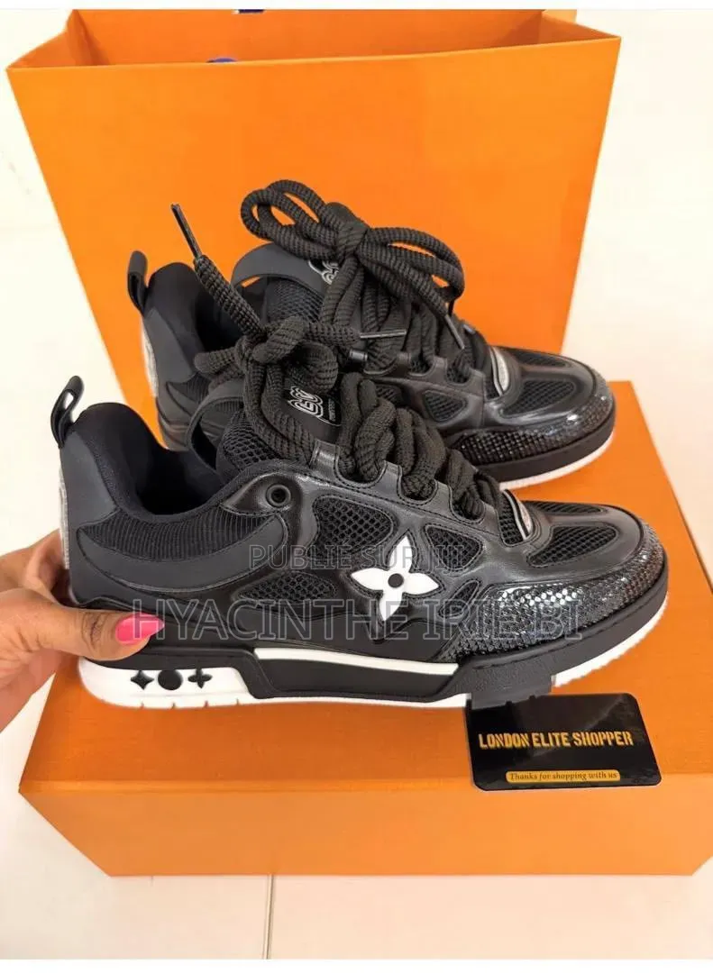 Louis Vuitton Semelle Gomme Cramponnée Authentique Authentique
