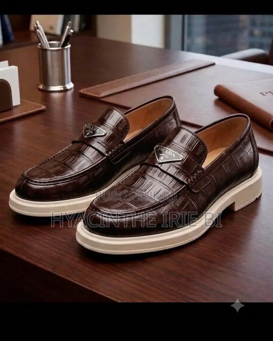 Prada Mocassin Authentique Original Qualite Irréprochable