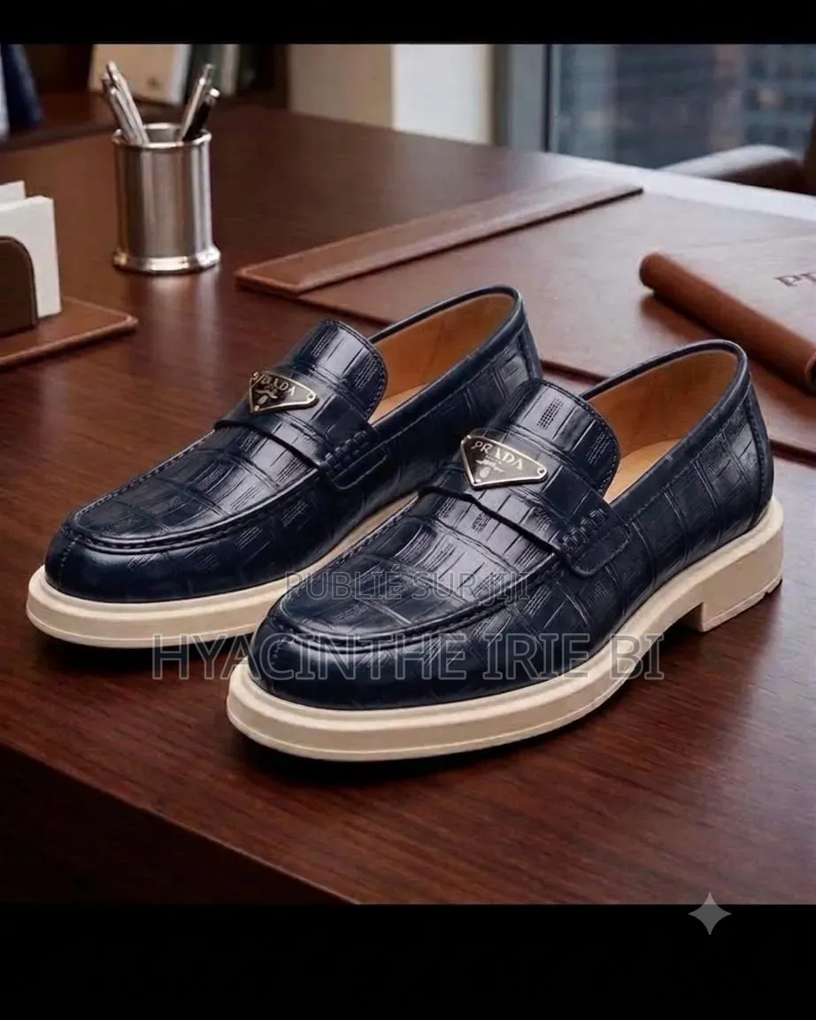 Prada Mocassin Authentique Original Qualite Irréprochable